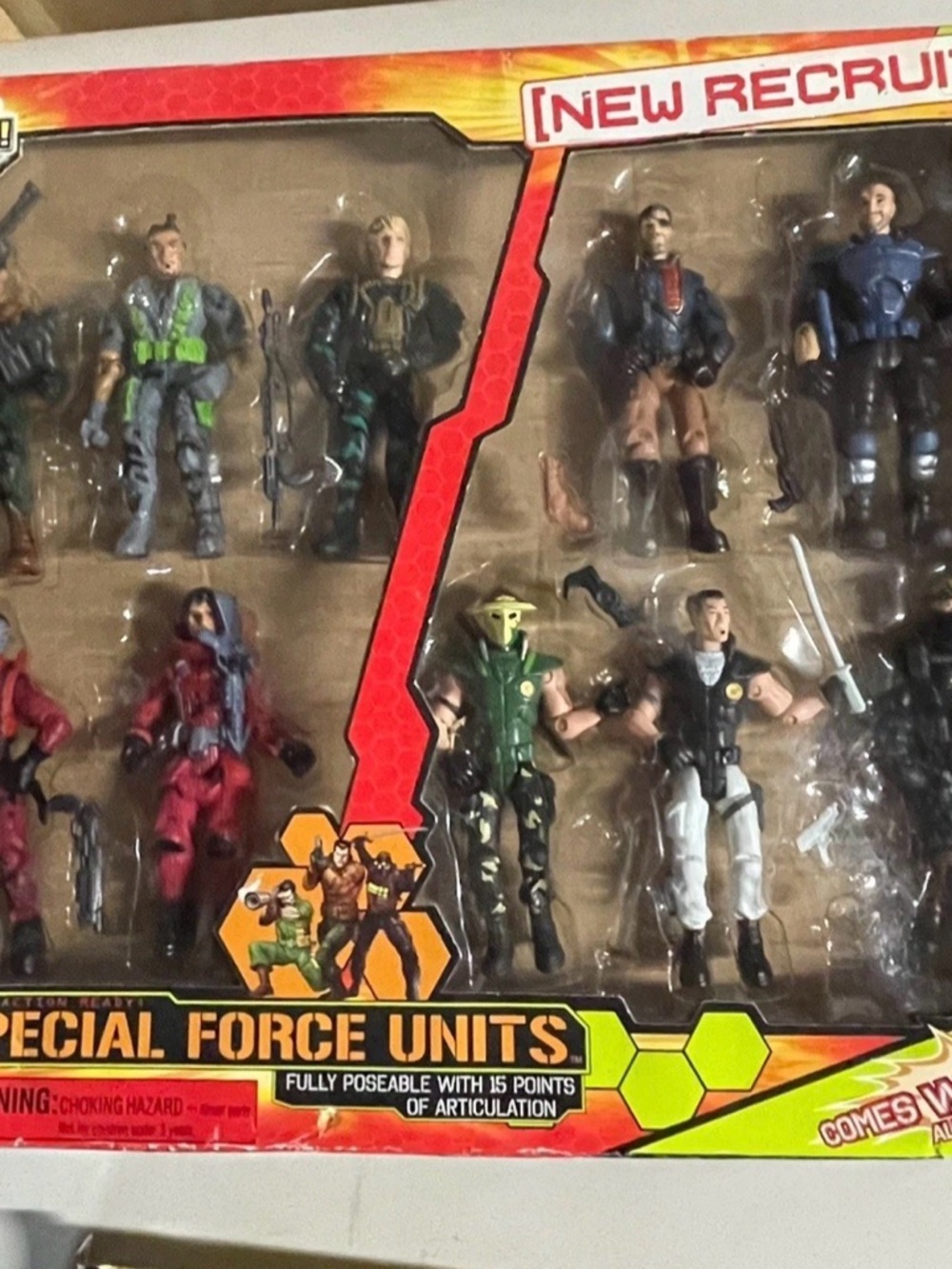 Lanard The Corps Special Force Units New Recruits Collectible Vintage HTF